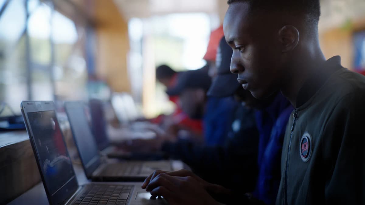 students at kambuzuma hub